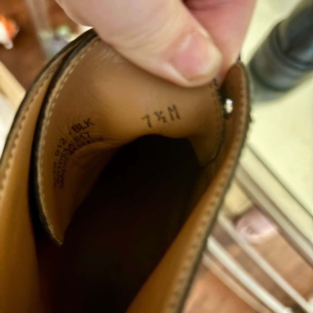 Women’s Frye Alice Black Leather Combat Boots - Picture 9 of 14